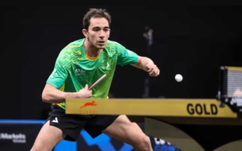 Imagem do post Hugo Calderano perde no detalhe e fica com bronze em Doha