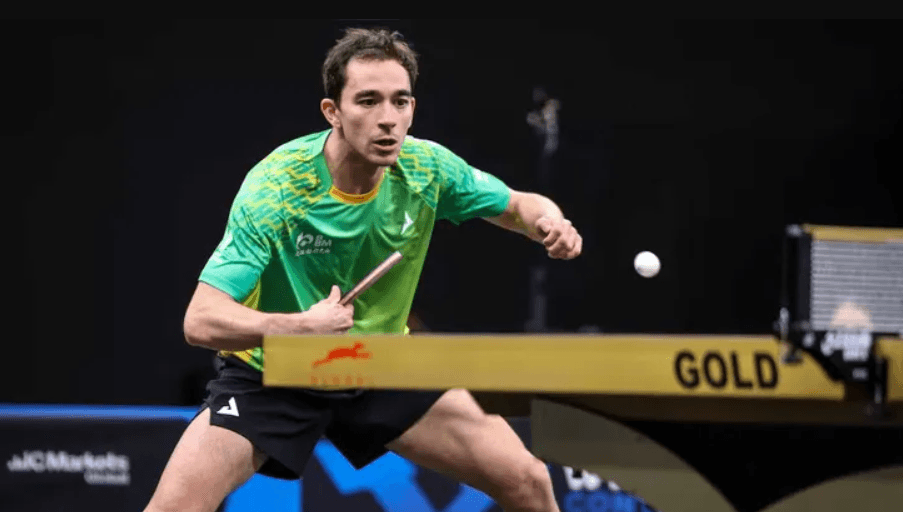 Hugo Calderano perde no detalhe e fica com bronze em Doha