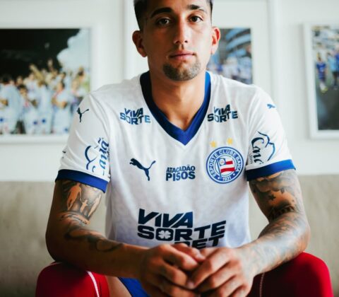 Imagem do post Bahia anuncia contratação do uruguaio Kike Olivera