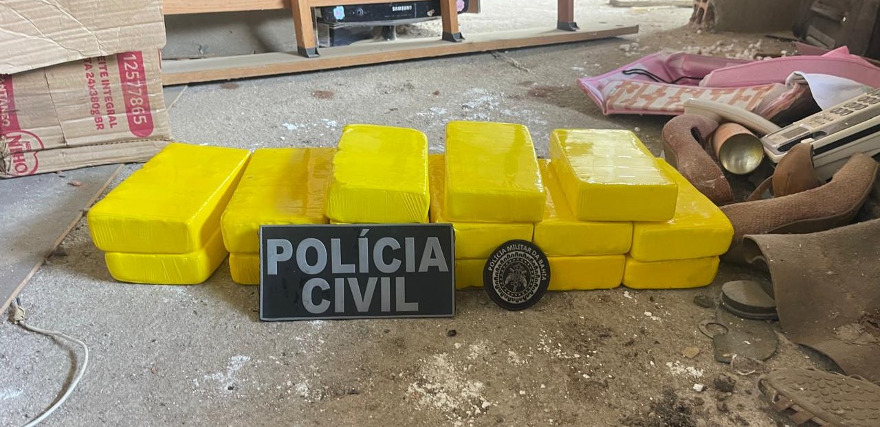 Polícia apreende 15 kg de cocaína e armas em Poções