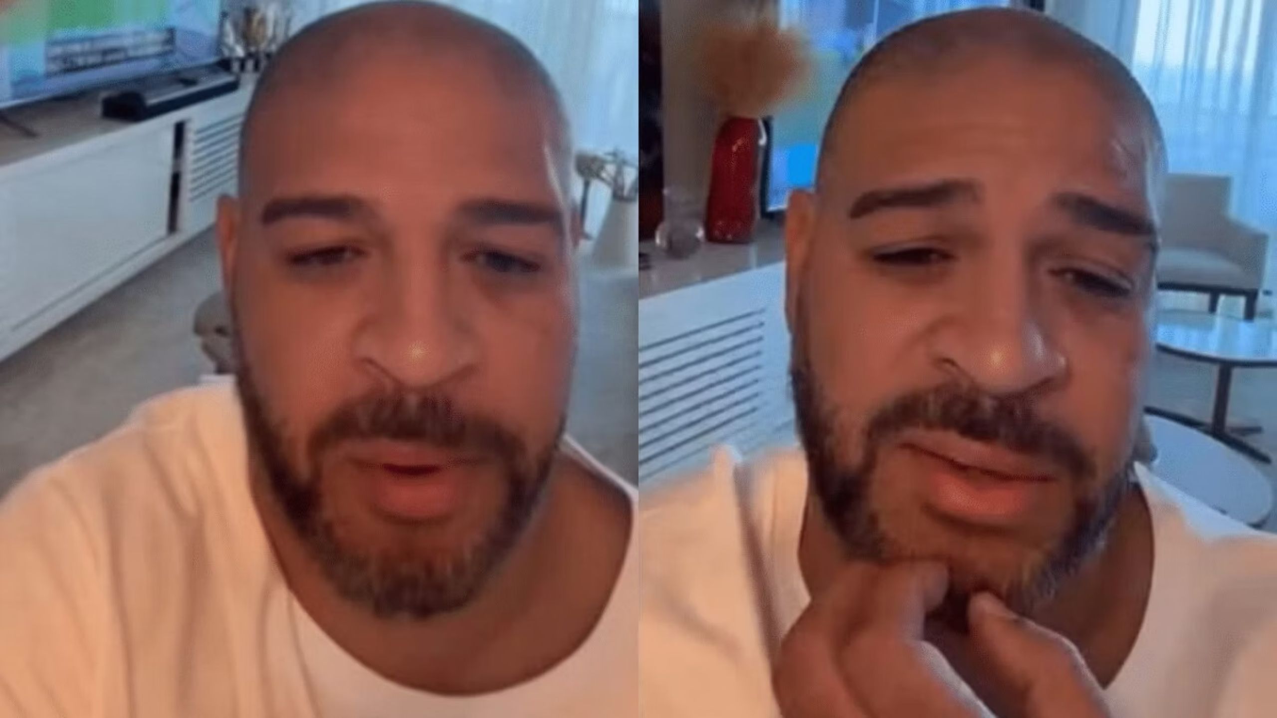 Adriano Imperador ameaça criminosos após mãe sofrer golpe