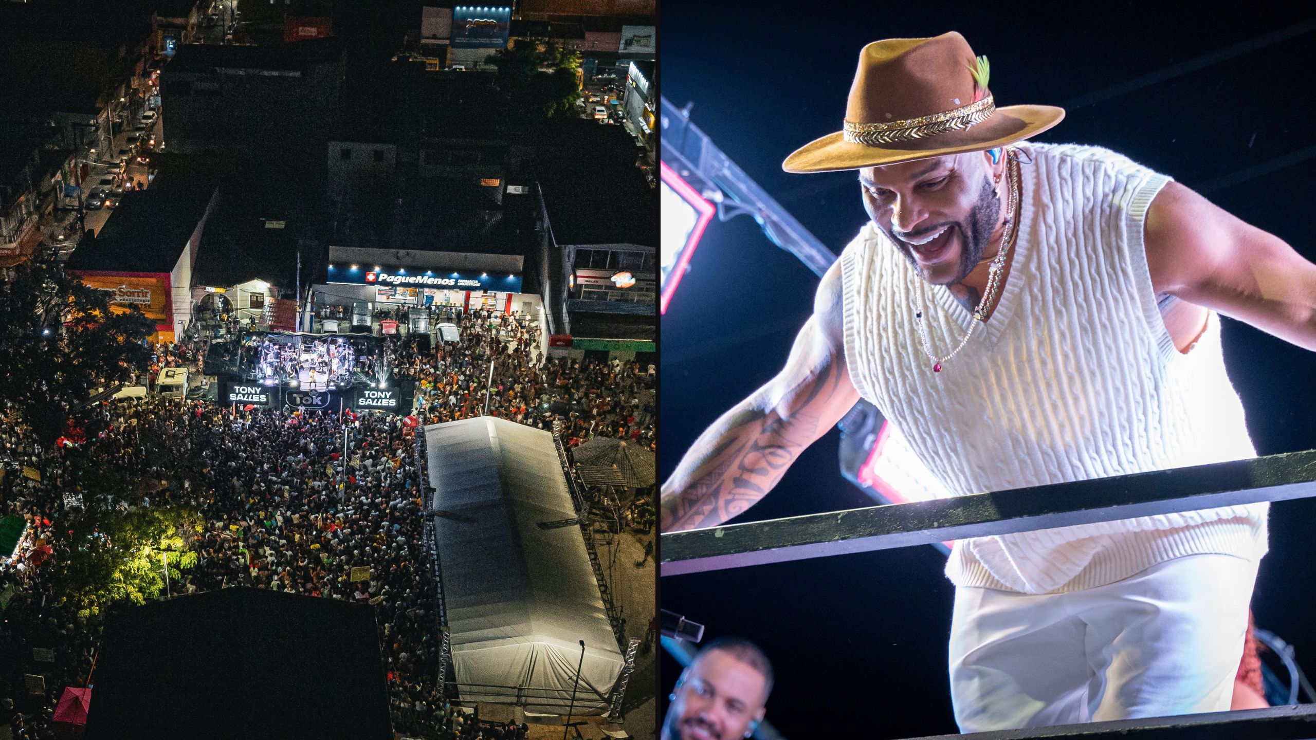 Tony Salles arrasta multidão e consagra “Panamera” em Periperi