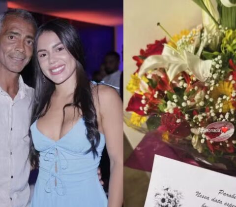Imagem do post Romário ensaia reconciliação com novinha de 23 anos