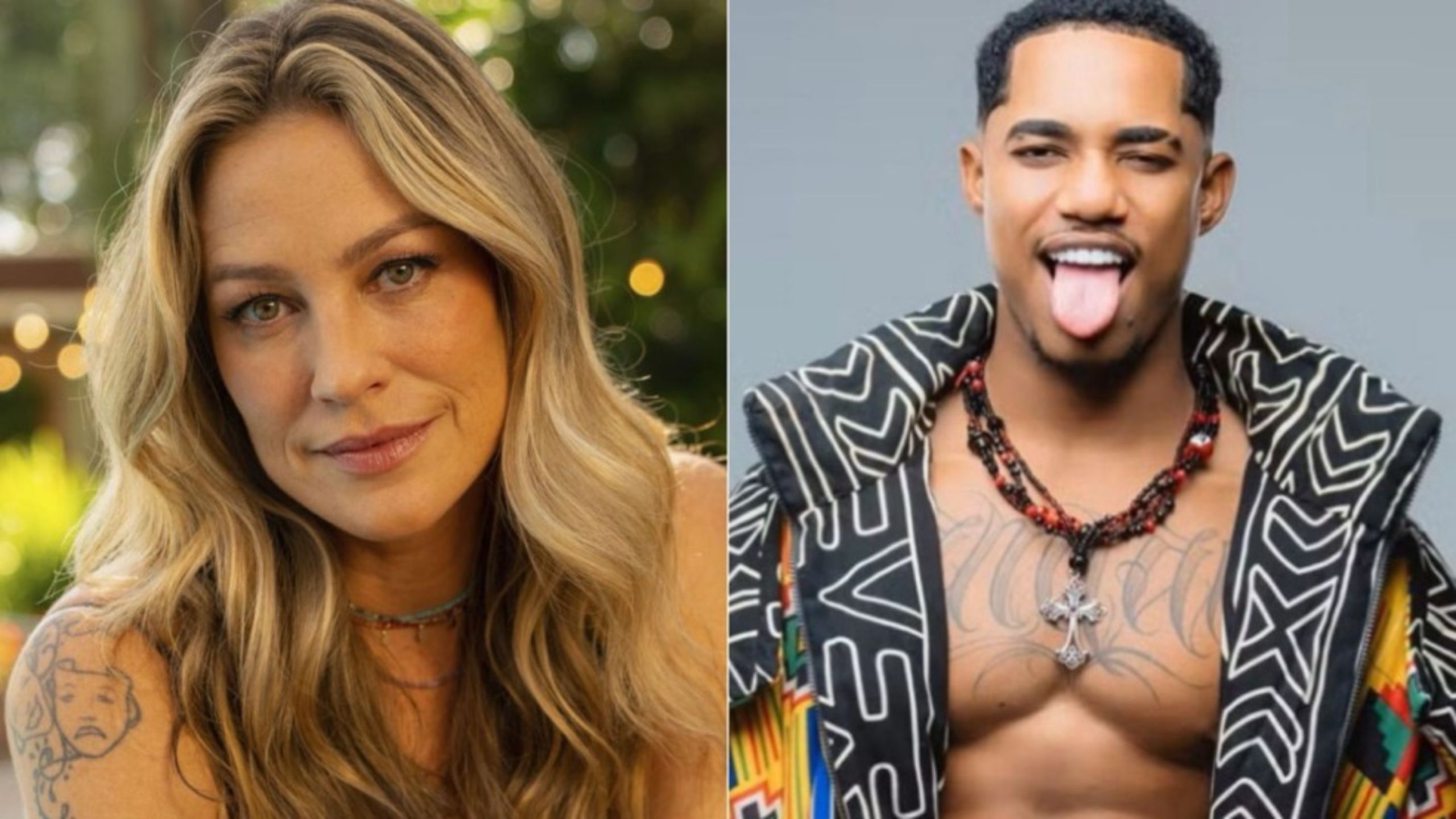 Luana Piovani revela “quedinha” por O Kannalha e avisa: ‘Tô indo pra Bahia’