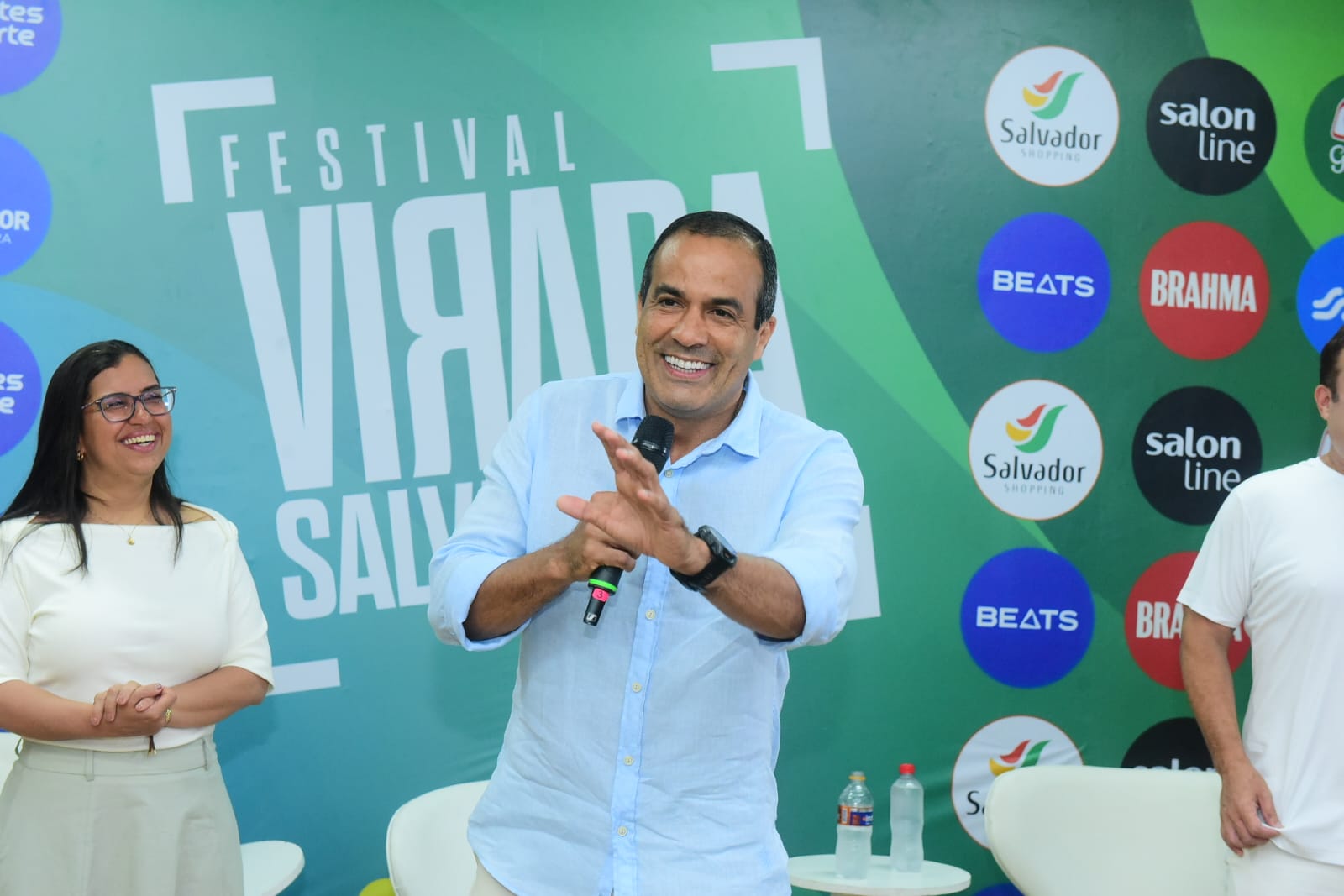 Bruno Reis destaca sucesso do Festival Virada Salvador; “Temos muitos motivos para celebrar”