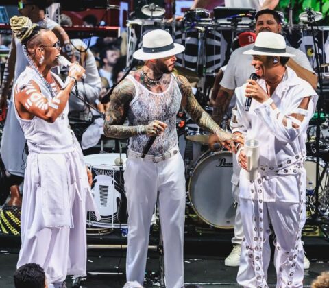 Imagem do post Igor Kannário invade Ensaio da Timbalada e enlouquece multidão