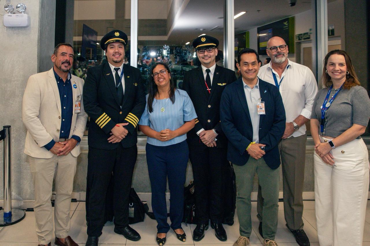 Ana Paula comemora retomada de  Voo direto entre Salvador e Panamá