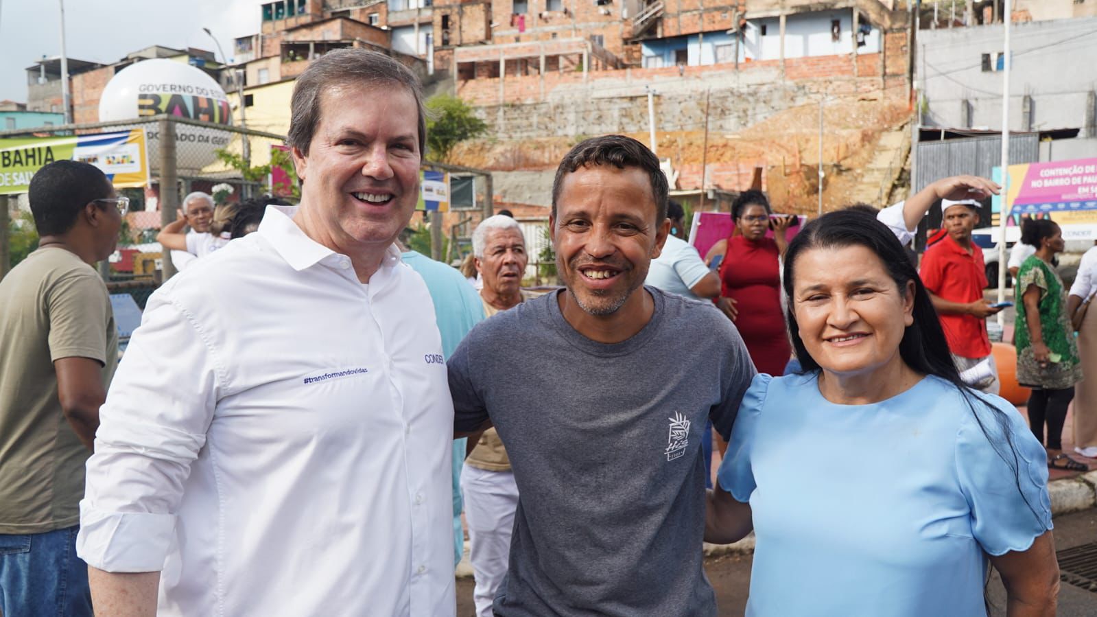 Jerônimo anuncia R$ 46 milhões para transformar Pau da Lima com moradia, urbanização e inclusão social