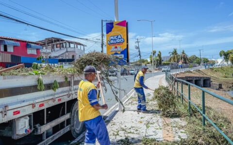 Imagem do post Prefeitura de Lauro de Freitas inicia força-tarefa para deixar Mica Lauro pronta para três dias de folia