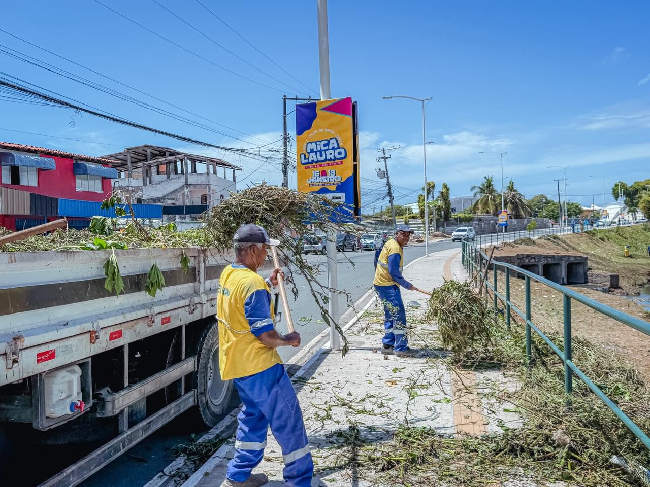 Prefeitura de Lauro de Freitas inicia força-tarefa para deixar Mica Lauro pronta para três dias de folia