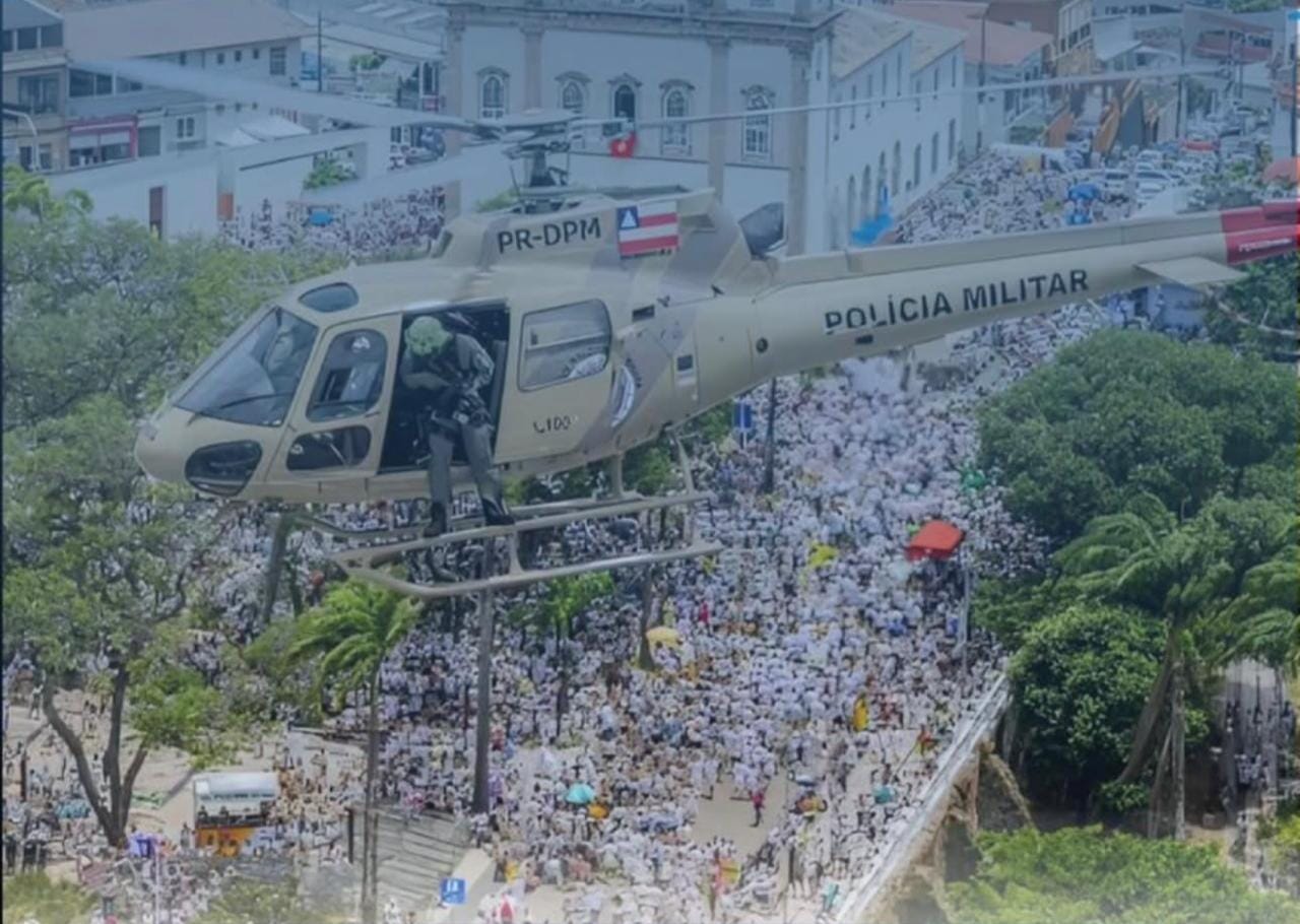 Lavagem do Bonfim: Mais de 1.600 policiais militares estarão na festa para garantir a segurança