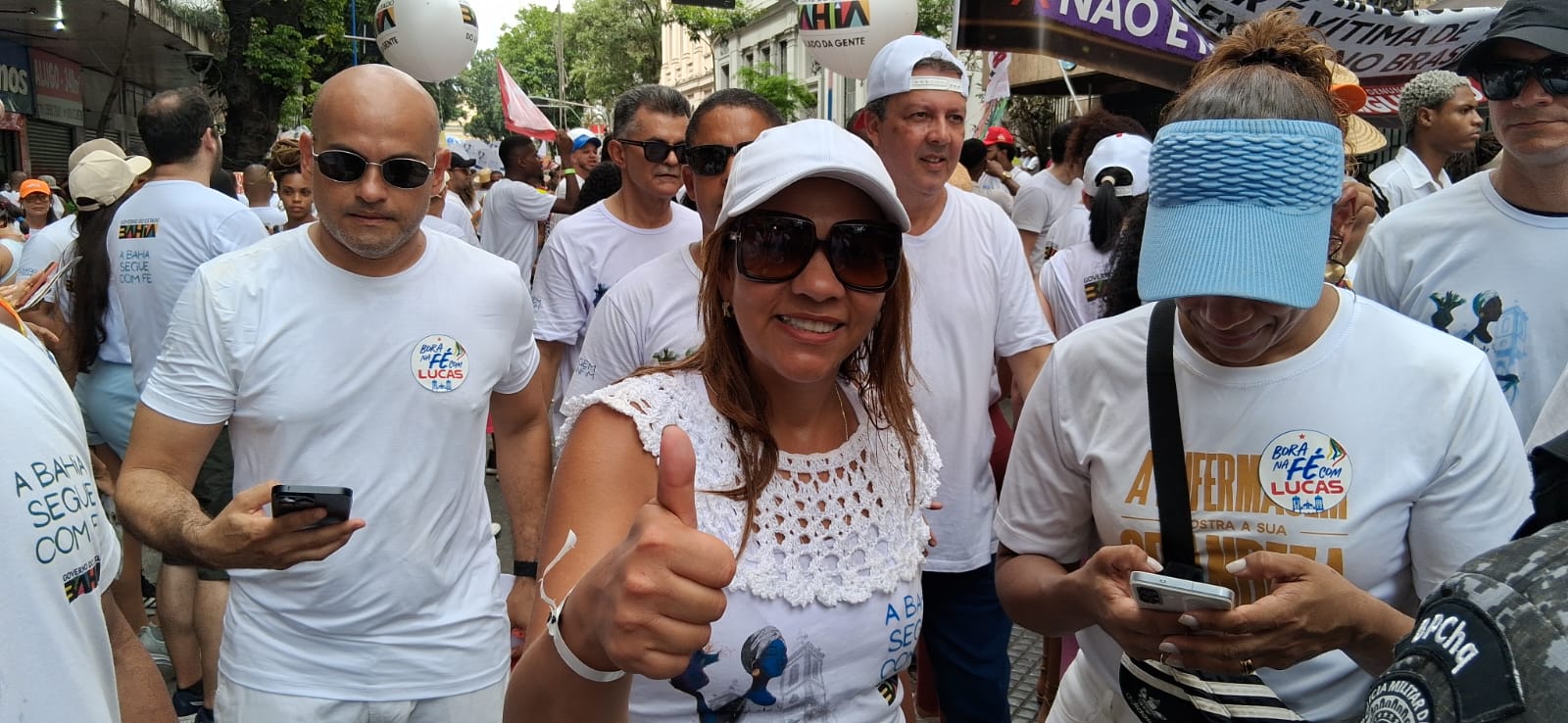 “A Bahia vive o ano da colheita na saúde”, diz Roberta Santana durante a Lavagem do Bonfim