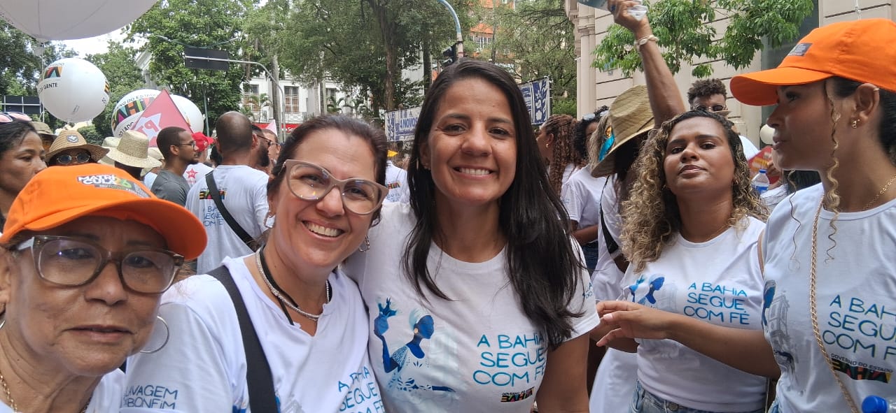 “Fé, educação e futuro”: Rowenna Brito destaca maior investimento da história da Bahia durante Lavagem do Bonfim