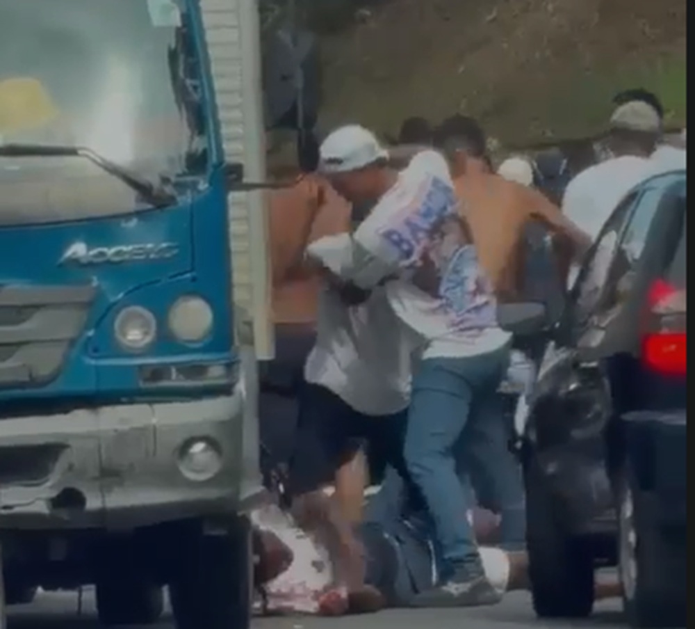 Membros da Bamor espancam possível torcedor da TUI