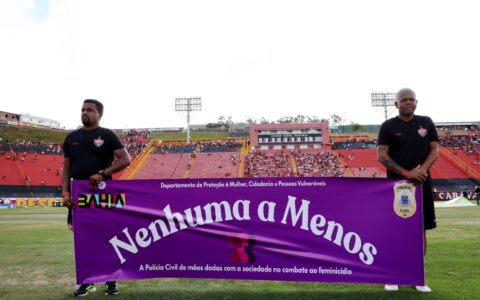 Imagem do post Baianão 2026 entra em campo contra o feminicídio e amplia incentivo à denúncia na Bahia