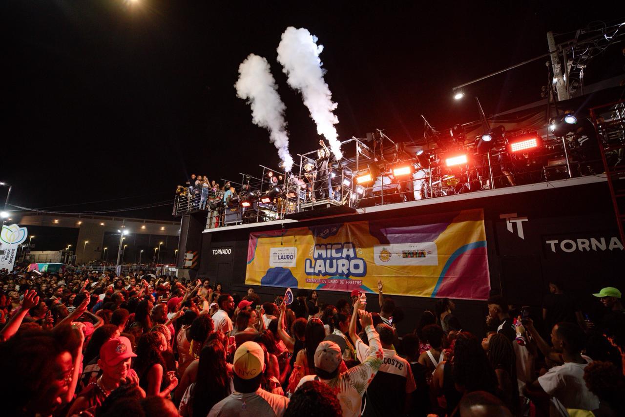 Mica Lauro lota circuito, reforça segurança e consolida novo marco cultural em Lauro de Freitas