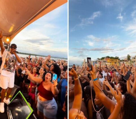 Imagem do post Após sucesso em show gratuito no metrô de Salvador, Psirico repete ação com “Semáforo” e lota bairro de Vitória, no Espírito Santo