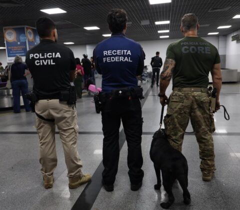 Imagem do post Operação Contenção intensifica fiscalização no Aeroporto de Salvador contra tráfico de drogas