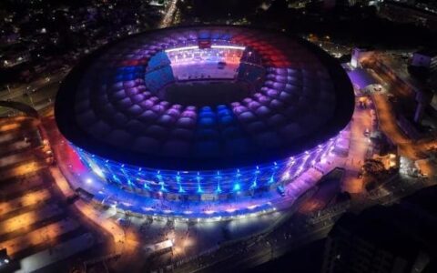 Imagem do post Arena Fonte Nova revoluciona com iluminação de última geração
