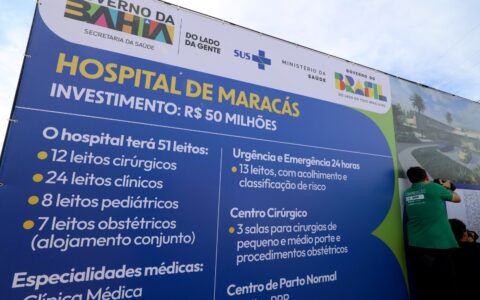 Imagem do post Jerônimo anuncia novo hospital estadual em Maracás e Bahia chega à 100ª escola de tempo integral