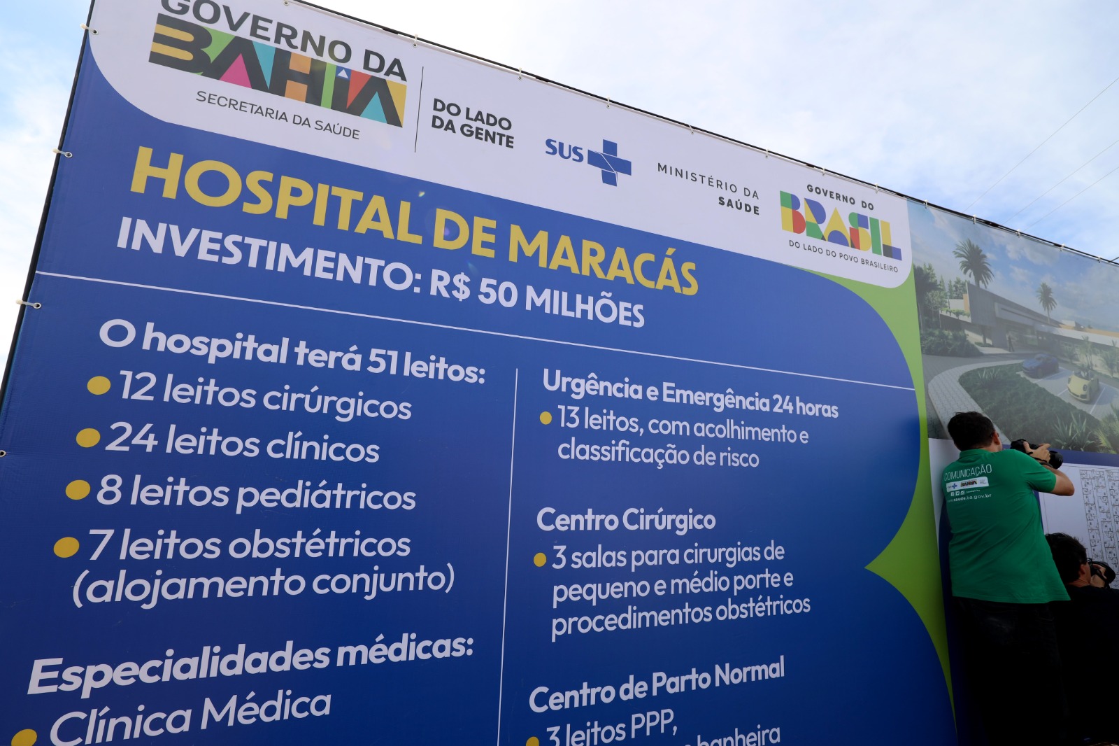 Jerônimo anuncia novo hospital estadual em Maracás e Bahia chega à 100ª escola de tempo integral