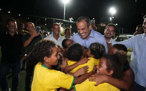 Imagem do post Prefeitura entrega praça requalificada em Cajazeiras VIII e ultrapassa marca de 650 novos equipamentos inaugurados