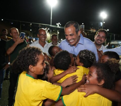 Imagem do post Prefeitura entrega praça requalificada em Cajazeiras VIII e ultrapassa marca de 650 novos equipamentos inaugurados