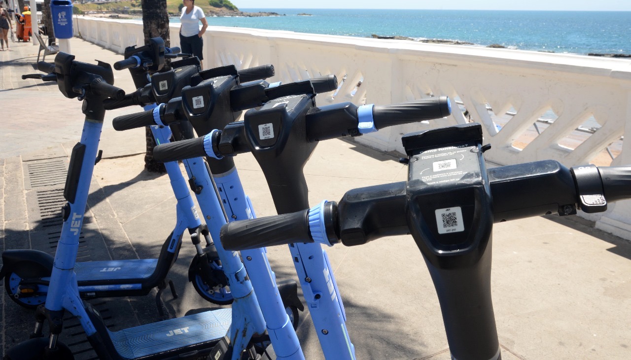 Patinetes elétricos em Salvador alcança marca histórica