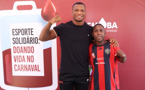 Imagem do post Atletas baianos se mobilizam para doar sangue para Hemoba