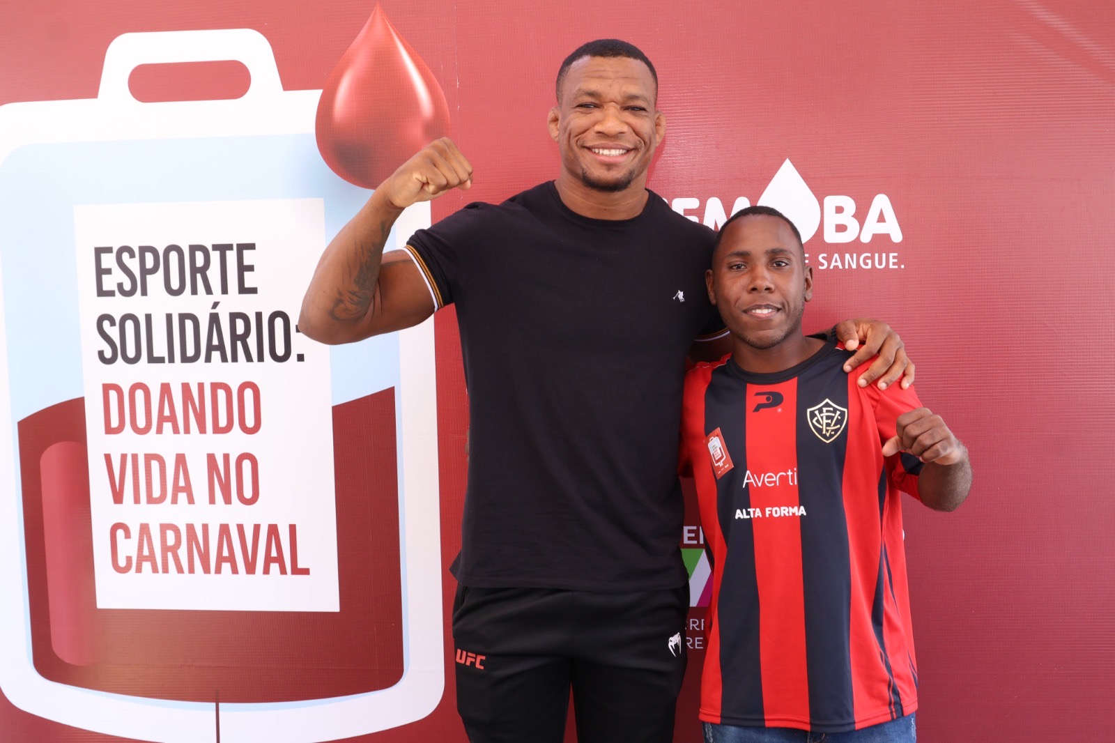 Atletas baianos se mobilizam para doar sangue para Hemoba