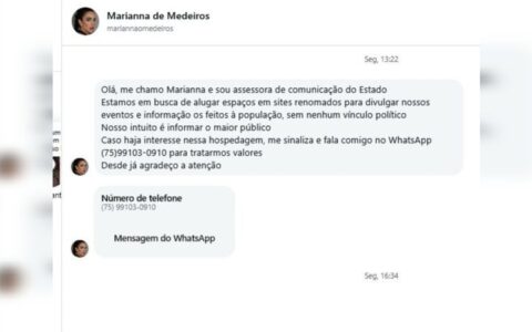 Imagem do post Governo da Bahia faz alerta após golpe usar nome do Estado para “vender” divulgação de eventos