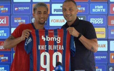 Imagem do post Cadu Santoro cita que Kike Oliveira foi alvo do Bahia antes mesmo de ida para o Grêmio