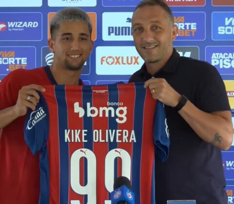 Imagem do post Cadu Santoro cita que Kike Oliveira foi alvo do Bahia antes mesmo de ida para o Grêmio