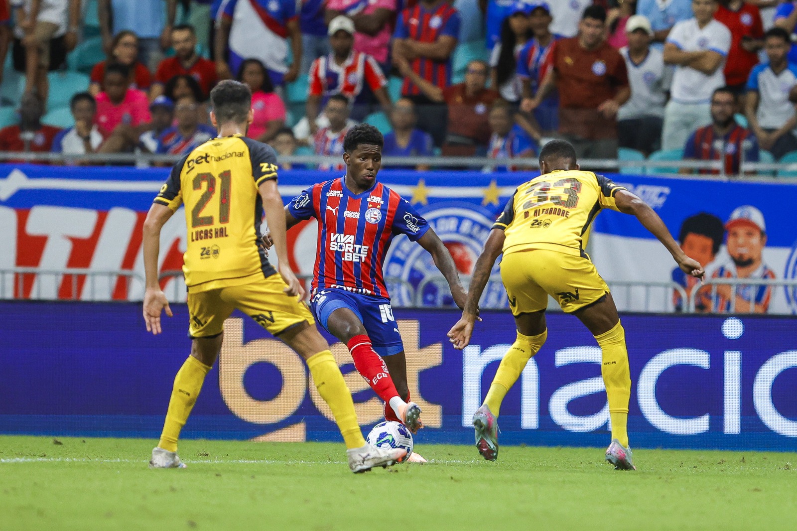 Bahia freia interesse do Corinthians que chegou a oferecer o dobro de salário a Ruan Pablo