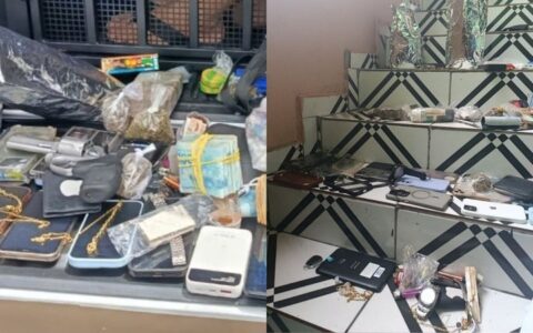 Imagem do post Gamboa: Bandidos do CV são presos com diversos celulares e correntes de ouro