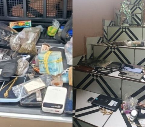 Imagem do post Gamboa: Bandidos do CV são presos com diversos celulares e correntes de ouro