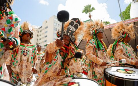 Imagem do post Pipoca do Olodum toma o Campo Grande e arrasta multidão no Carnaval