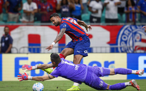 Imagem do post Bahia reage e empata com Fluminense na Fonte Nova