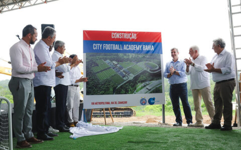 Imagem do post Bahia lança pedra fundamental e inicia obras do novo CT