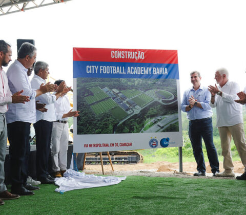 Imagem do post Bahia lança pedra fundamental e inicia obras do novo CT