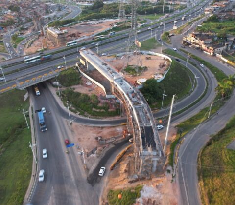 Imagem do post Trecho da BR-324 será travado para avanço das obras do VLT de Salvador
