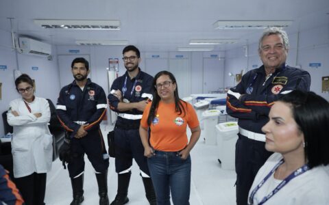 Imagem do post Avaliação final do Carnaval: Ana Paula Matos vistoria bases e destaca operação integrada em Salvador