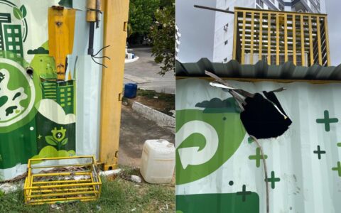 Imagem do post Vandalismo e furtos prejudicam operação do Recicla Capital em Salvador