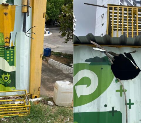 Imagem do post Vandalismo e furtos prejudicam operação do Recicla Capital em Salvador
