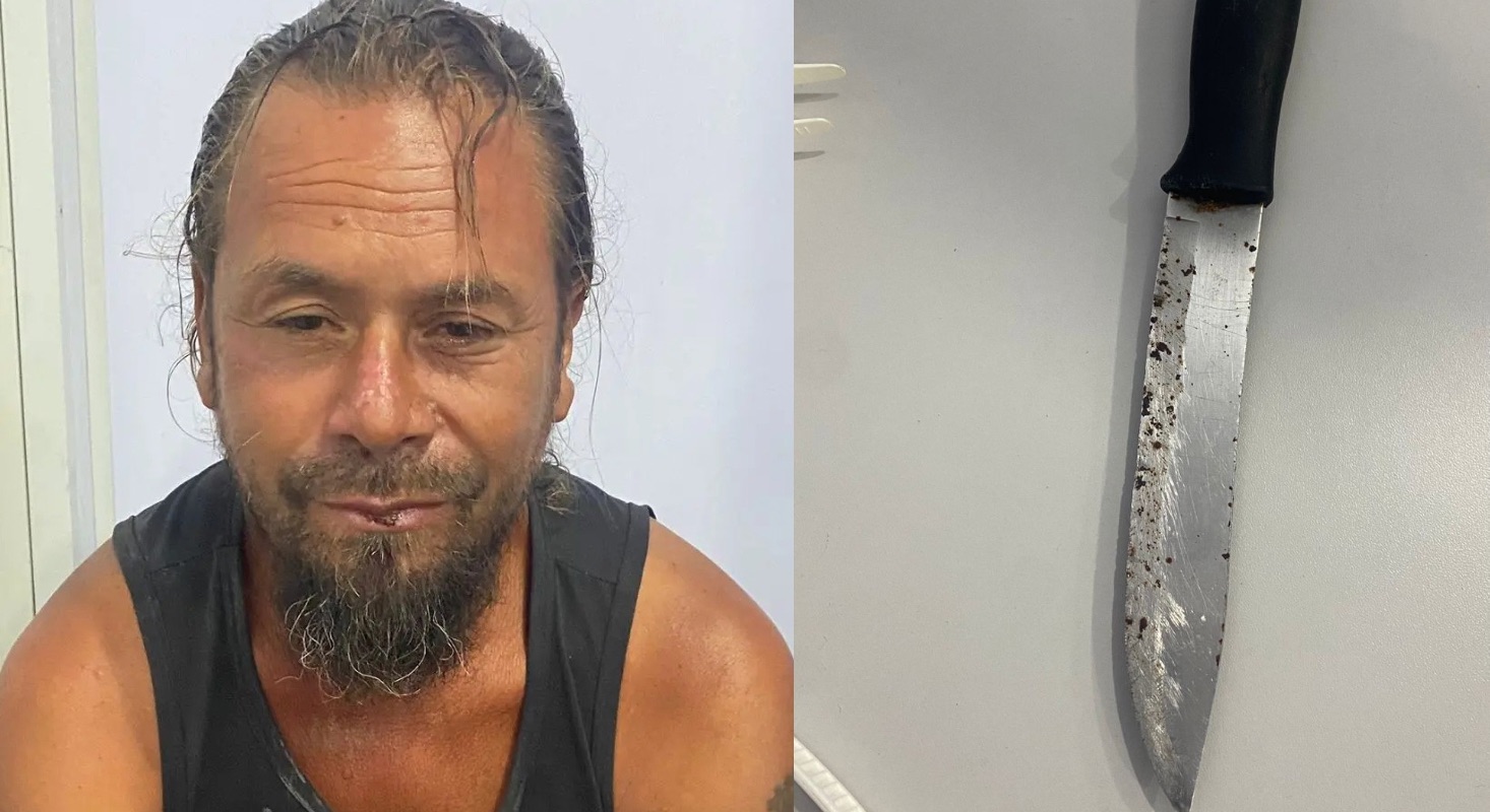 Homem é preso com faca no Circuito da Barra