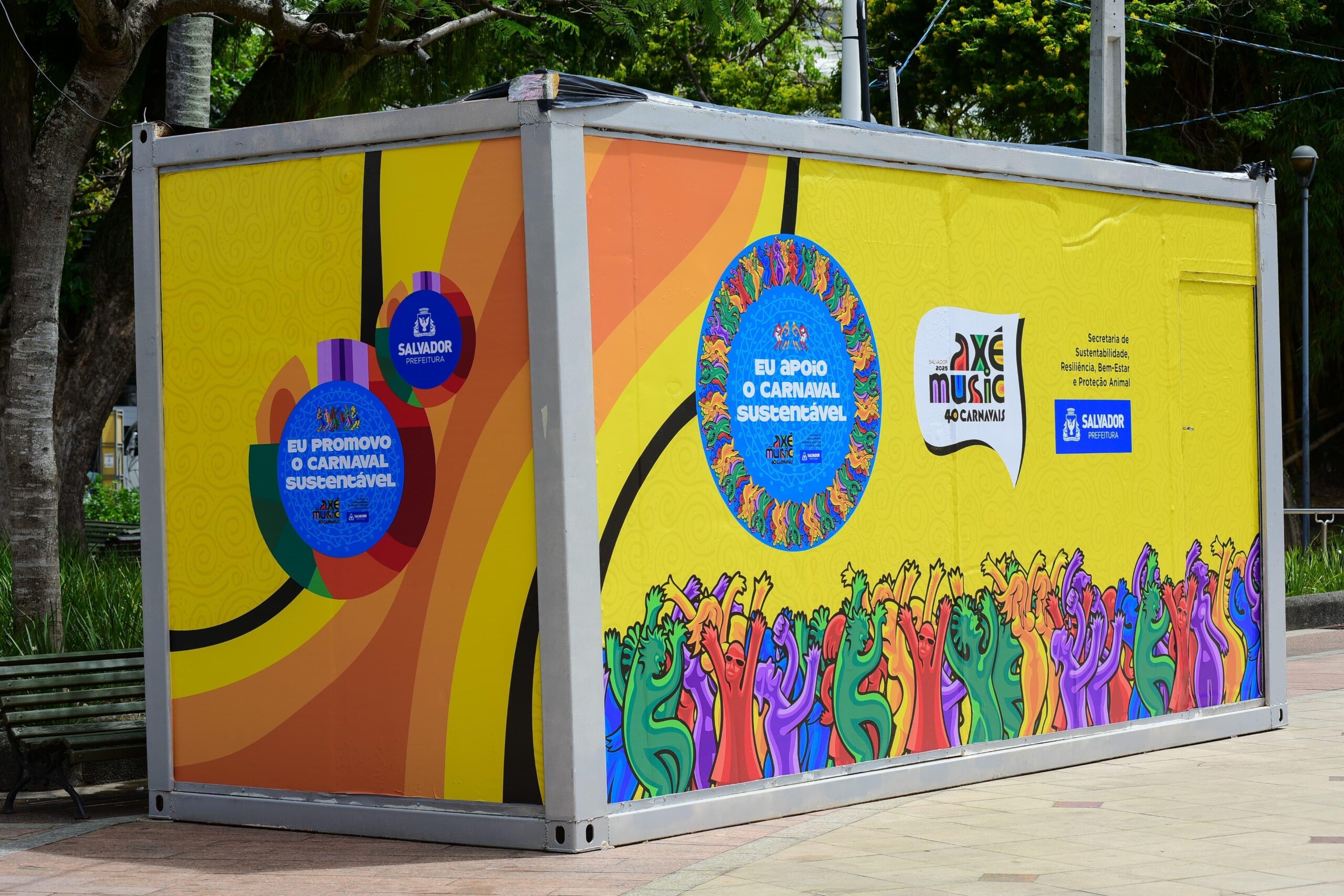 Carnaval sustentável: ação no Campo Grande distribui copos reutilizáveis grátis