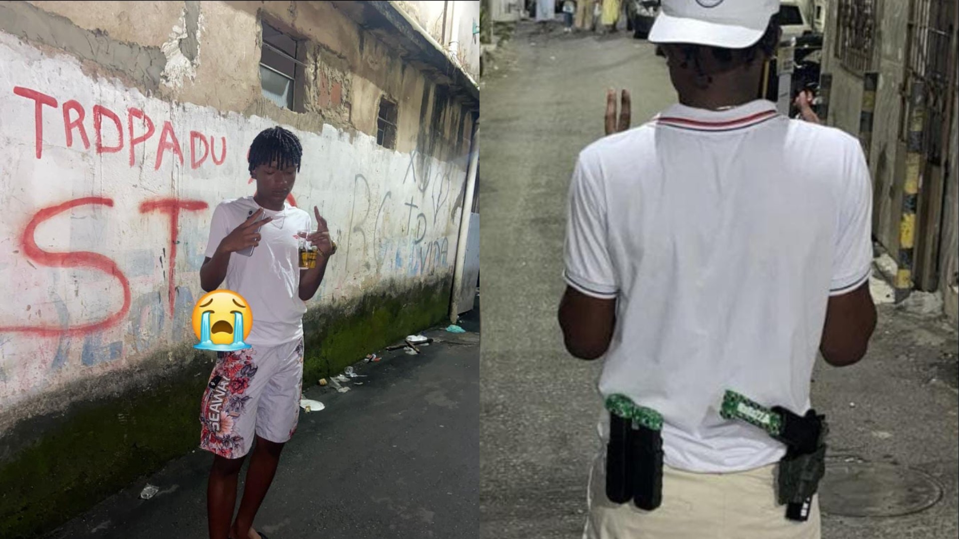 PM encontra pistolas e granada com integrantes do CV no Nordeste de Amaralina