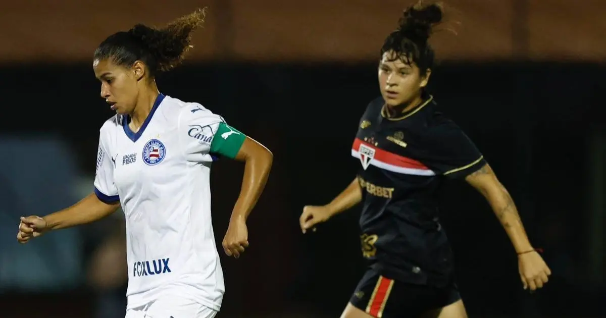 ‘Lei da Ex’ castiga: Bahia perde para o São Paulo e segue sem pontuar no Brasileirão Feminino