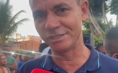 Imagem do post Lauro de Freitas: vice-prefeito exalta construção de nova praça: “Benefício aos moradores”