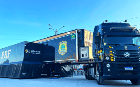 Imagem do post Quatro cidades da Bahia recebem Carreta da Saúde da PRF